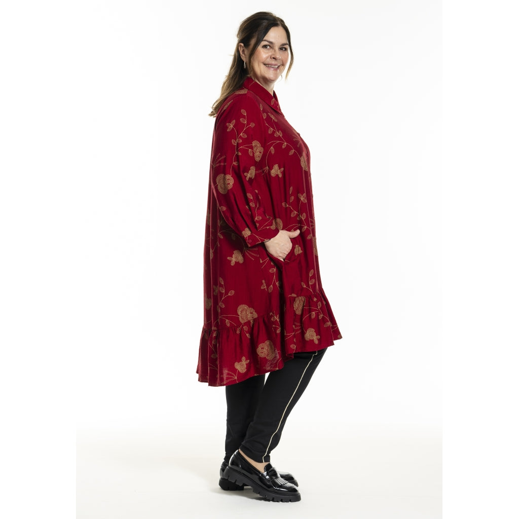 Gozzip Woman GHeika Leggings with piping Leggings Black