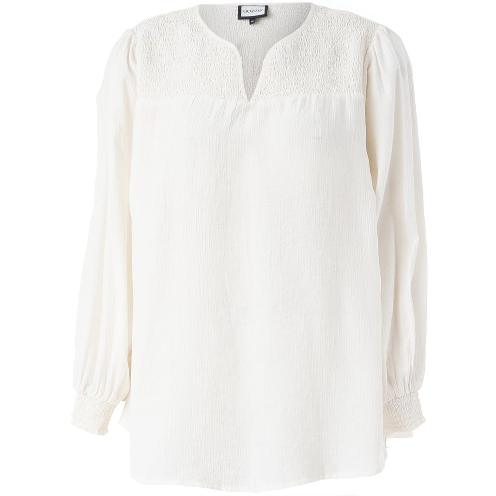 Gozzip Woman GHelene Blouse Blouse Off-White
