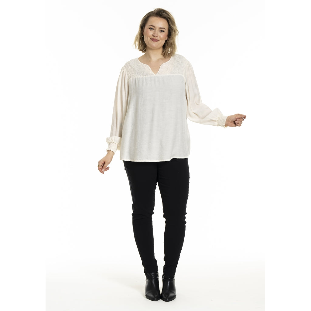 Gozzip Woman GHelene Blouse Blouse Off-White