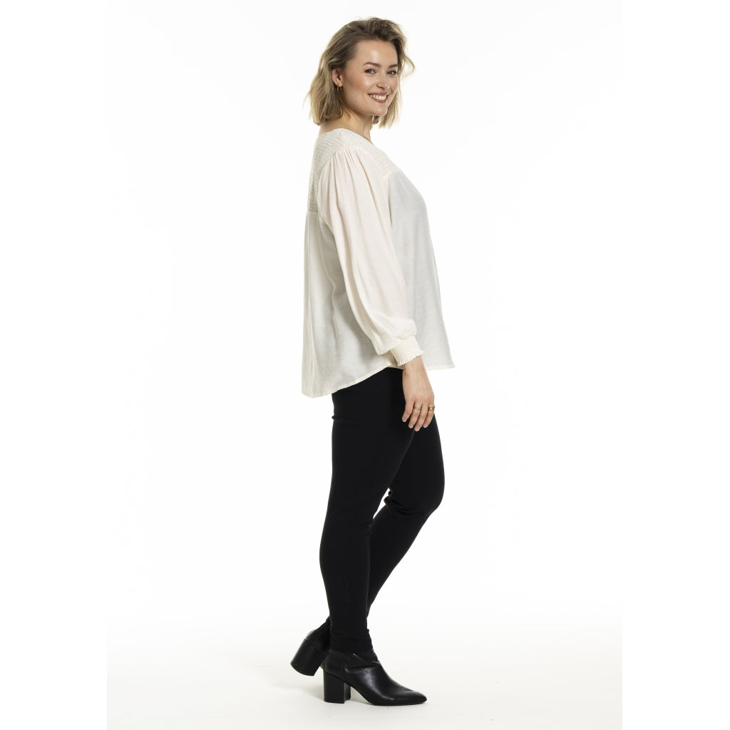 Gozzip Woman GHelene Blouse Blouse Off-White