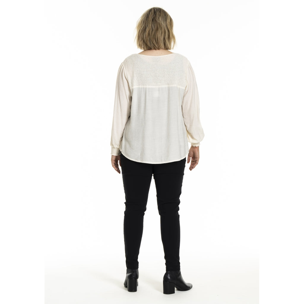 Gozzip Woman GHelene Blouse Blouse Off-White