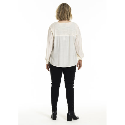 Gozzip Woman GHelene Blouse Blouse Off-White