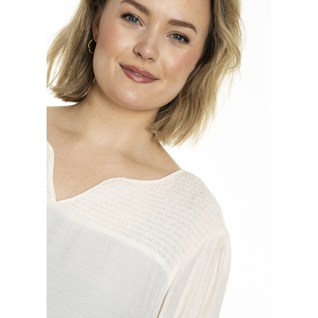 Gozzip Woman GHelene Blouse Blouse Off-White