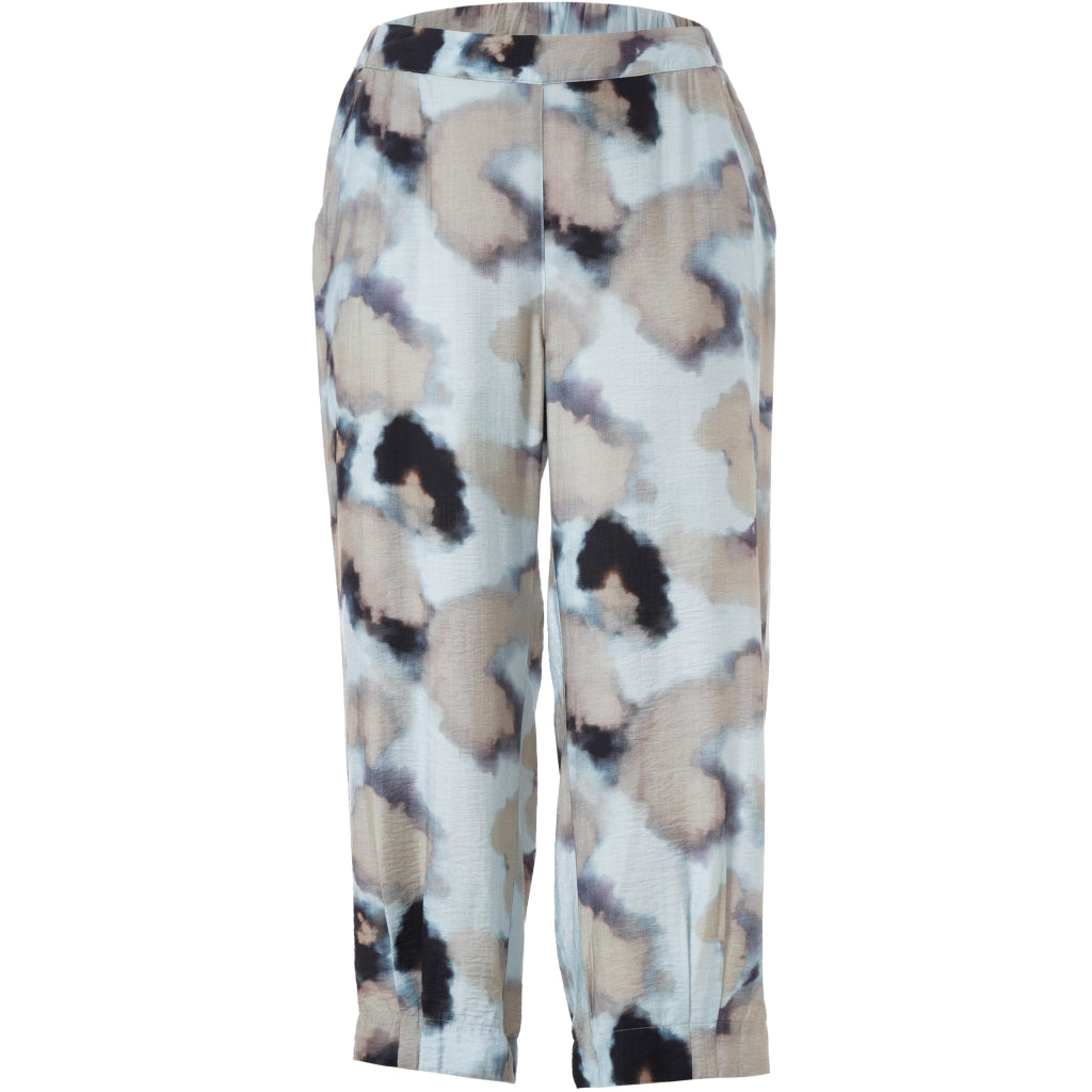 Gozzip Woman GIla Pants Pants Blue watercolor