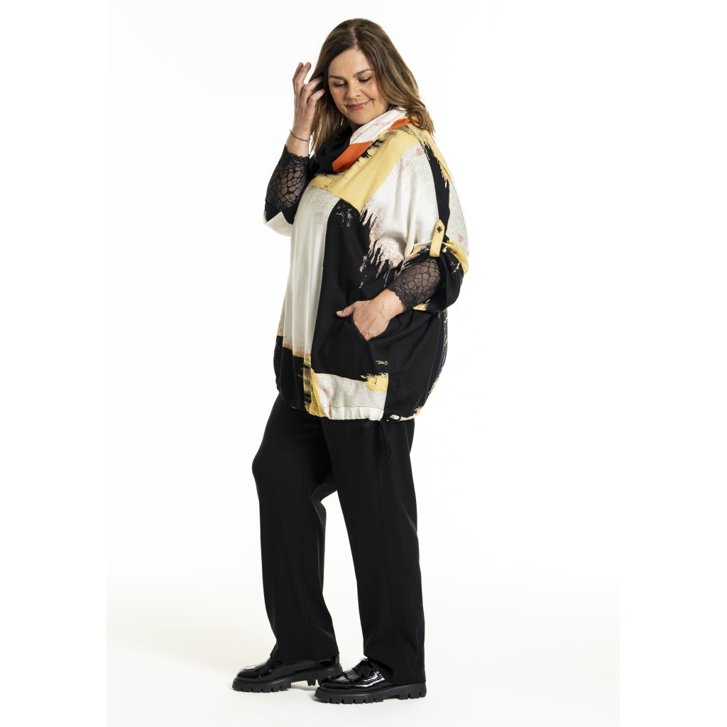 Gozzip Woman GIlsabet Oversized Blouse Oversize Blouse Printed