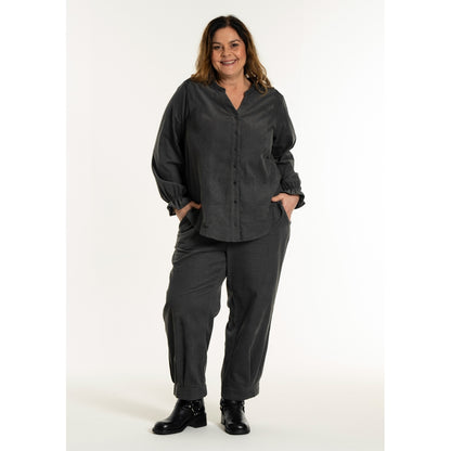 Gozzip Woman GIvy Shirt Shirt Charcoal