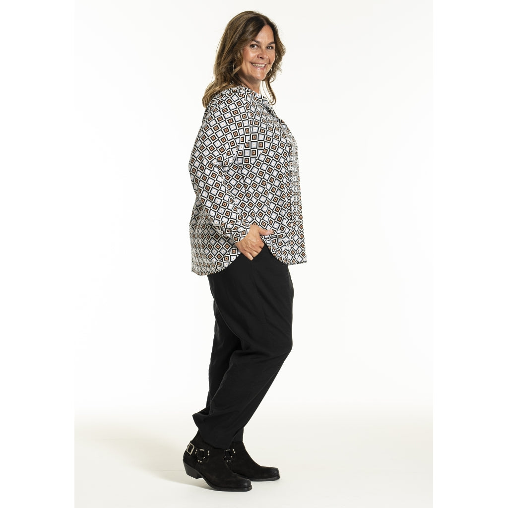 Gozzip Woman GJanett Blouse Blouse Square print