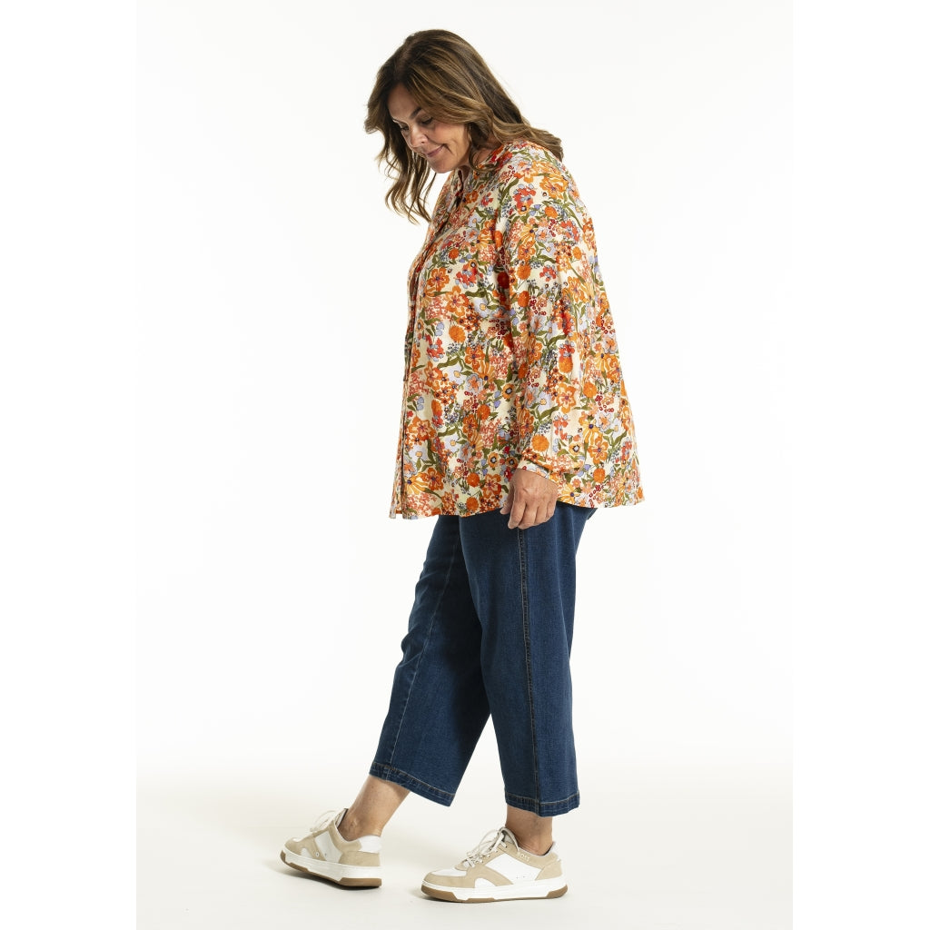 Gozzip Woman GJanett Blouse Blouse Flower Print