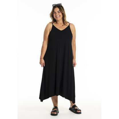 Gozzip Woman GJanie strop Dress Dress Black