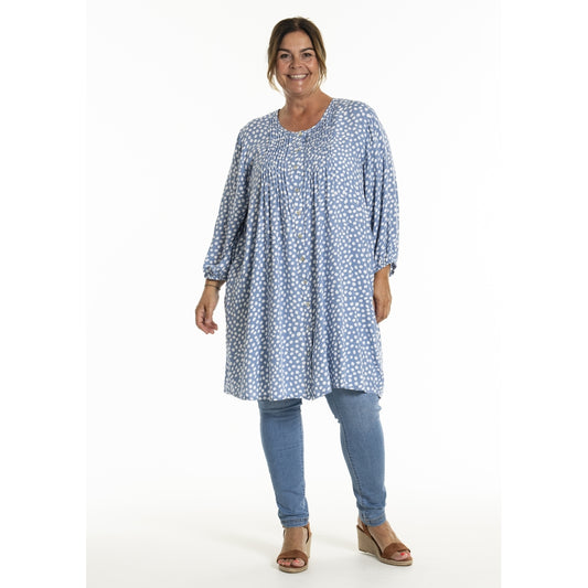 Gozzip Woman GJohanne Shirt Tunic Shirt Tunic Blue haze