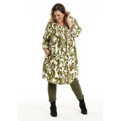 Gozzip Woman GJohanne Shirt Tunic Shirt Tunic Offwhite-olive