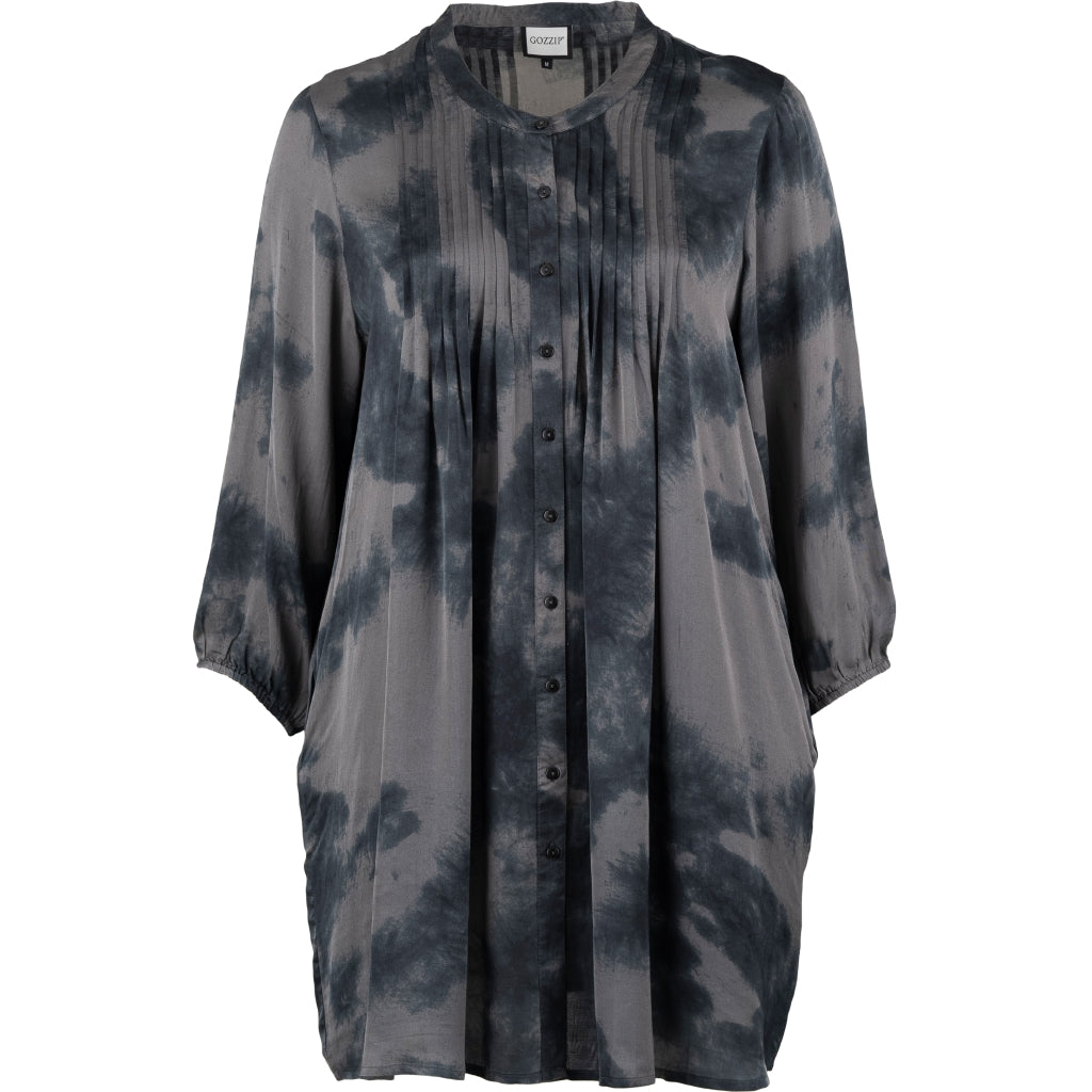 Gozzip Woman GJohanne Shirt Tunic Shirt Tunic Grey/Black