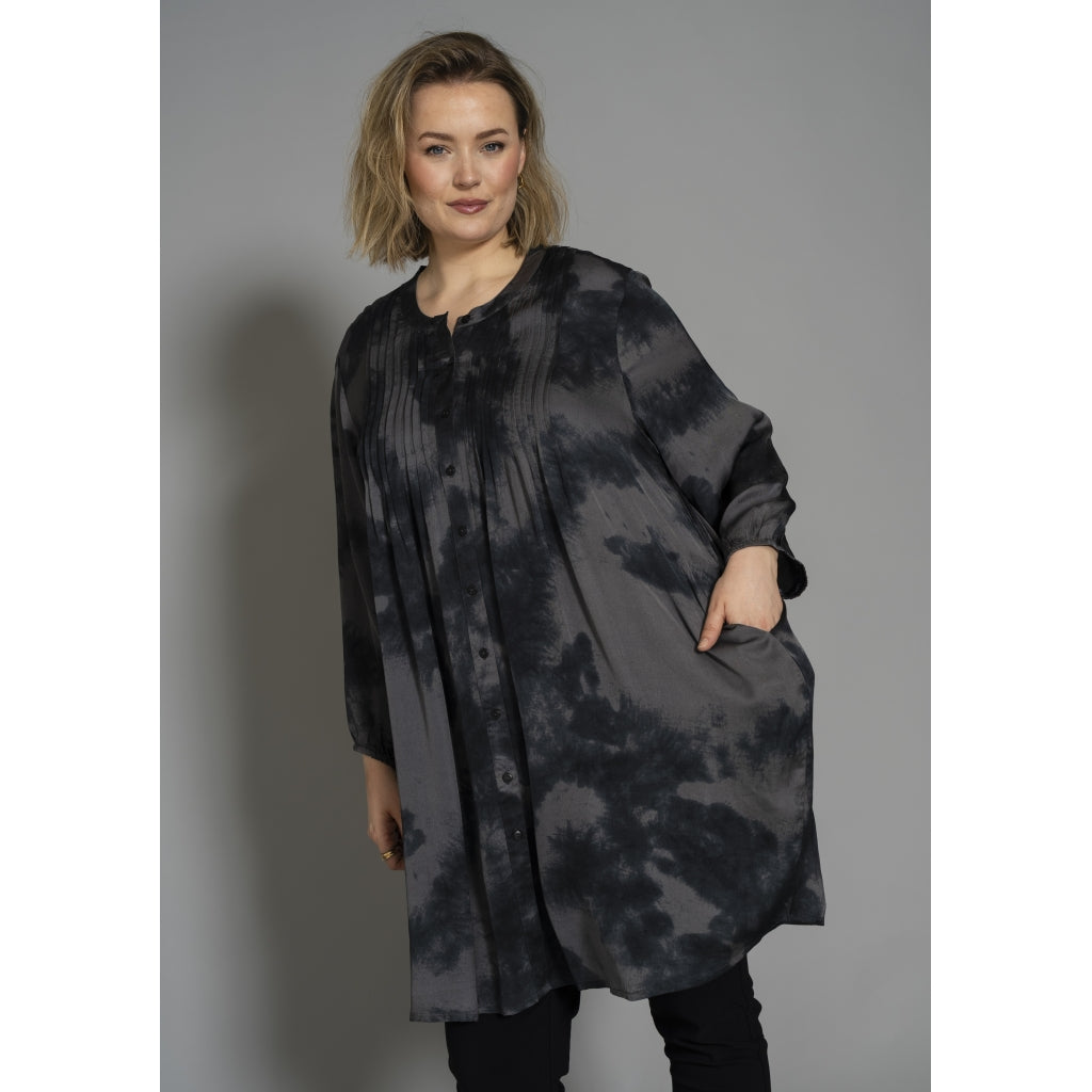 Gozzip Woman GJohanne Shirt Tunic Shirt Tunic Grey/Black