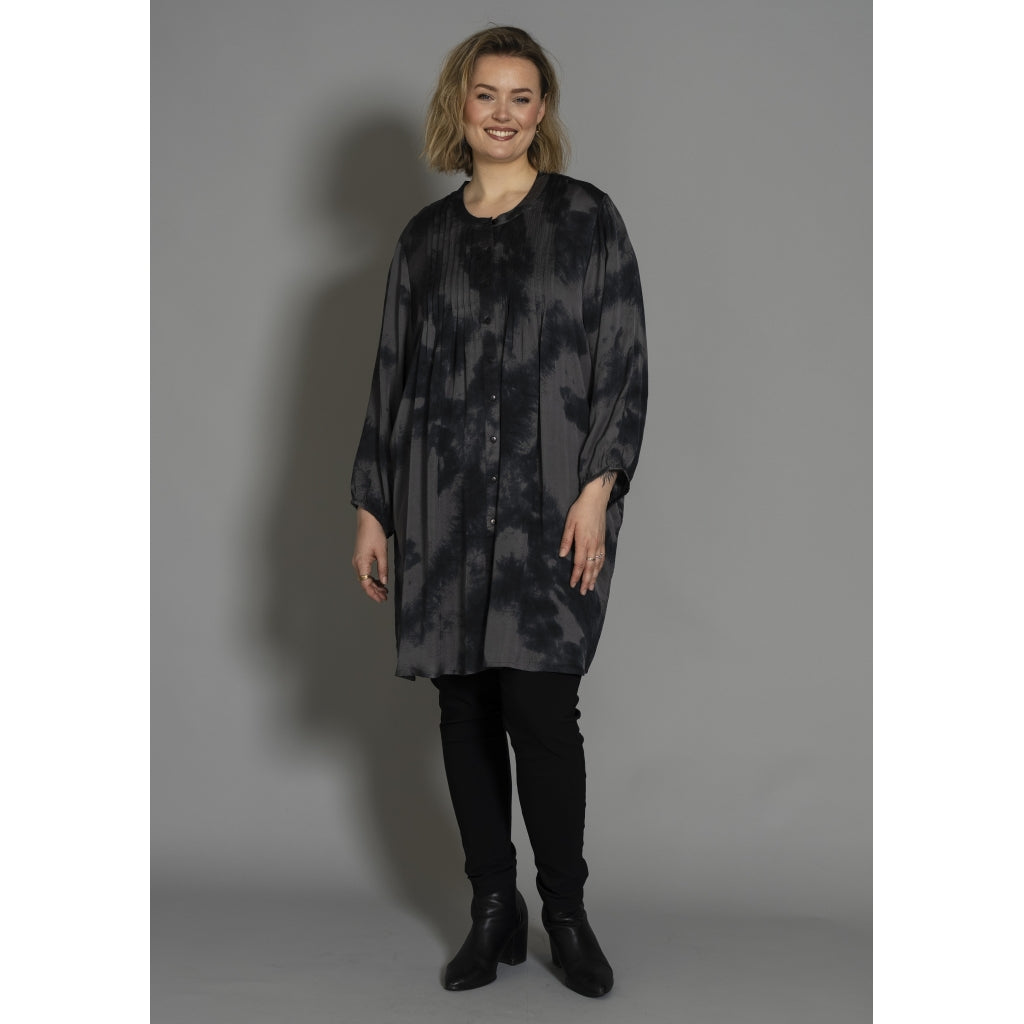 Gozzip Woman GJohanne Shirt Tunic Shirt Tunic Grey/Black