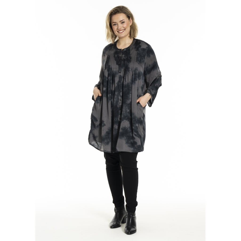 Gozzip Woman GJohanne Shirt Tunic Shirt Tunic Grey/Black