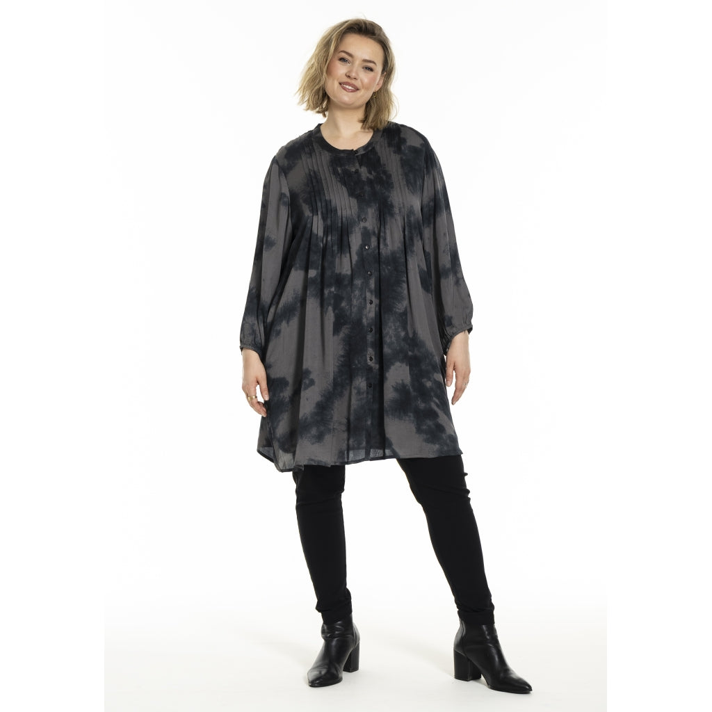 Gozzip Woman GJohanne Shirt Tunic Shirt Tunic Grey/Black
