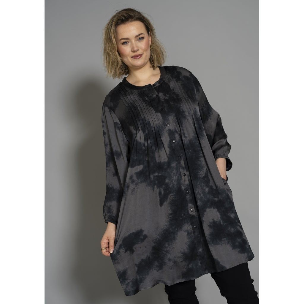 Gozzip Woman GJohanne Shirt Tunic Shirt Tunic Grey/Black