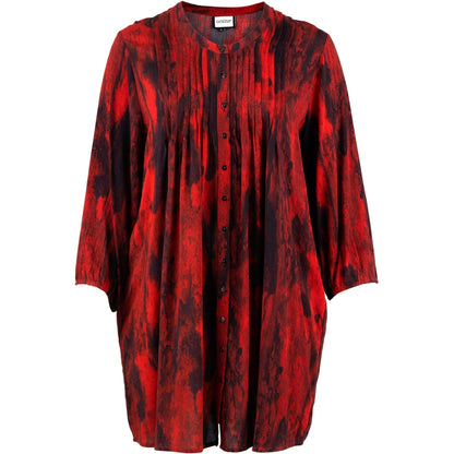 Gozzip Woman GJohanne Shirt Tunic Shirt Tunic Scarlet print
