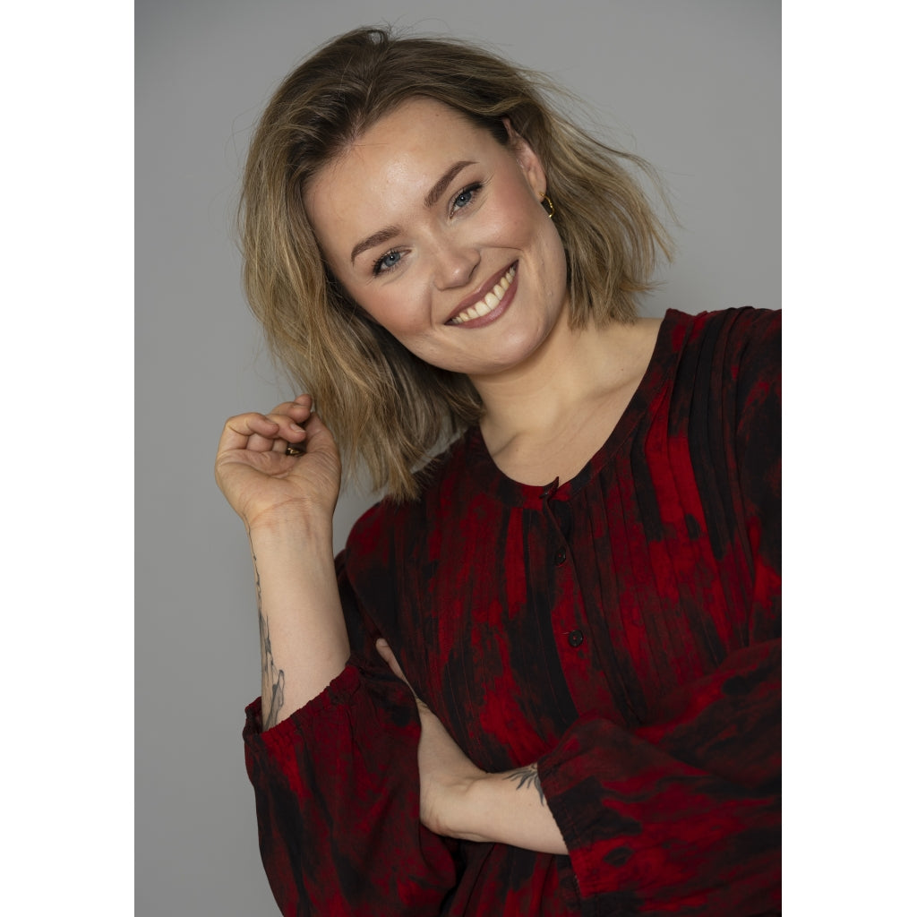 Gozzip Woman GJohanne Shirt Tunic Shirt Tunic Scarlet print