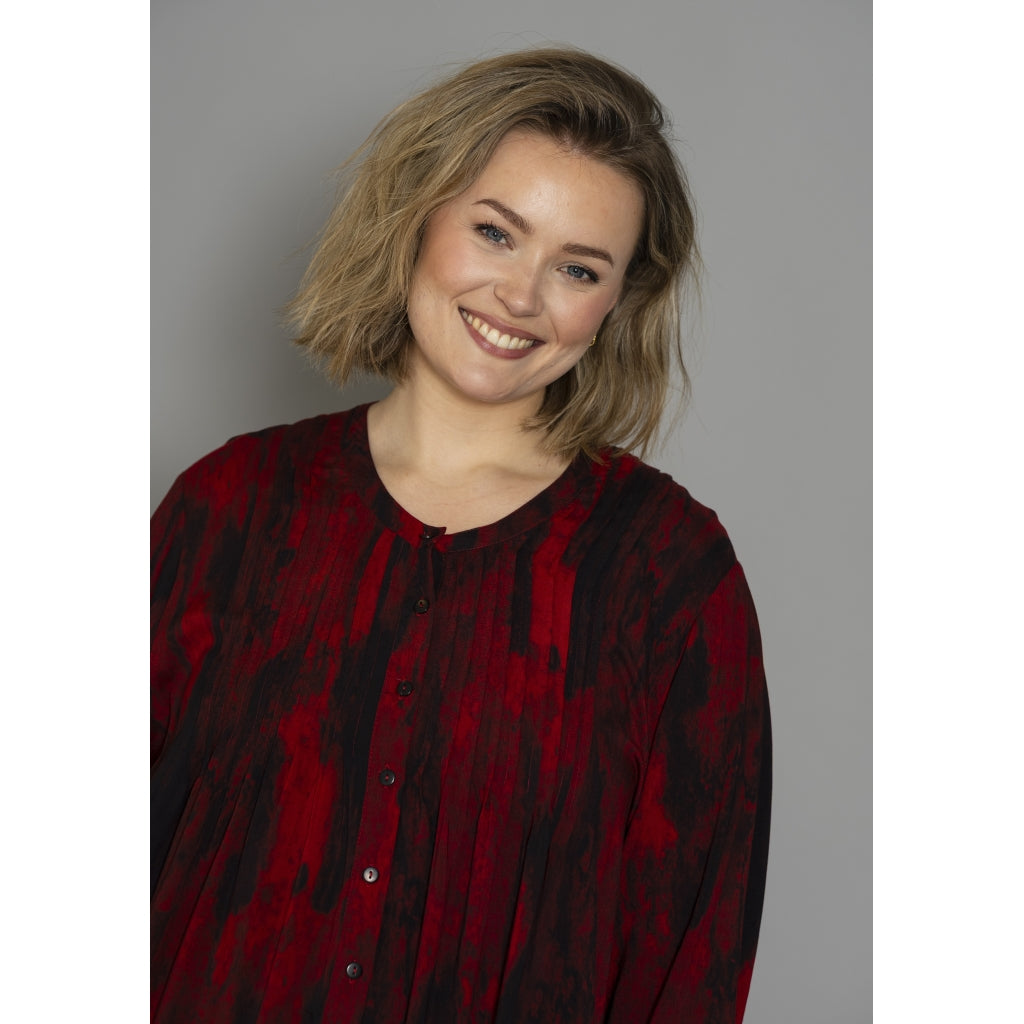 Gozzip Woman GJohanne Shirt Tunic Shirt Tunic Scarlet print