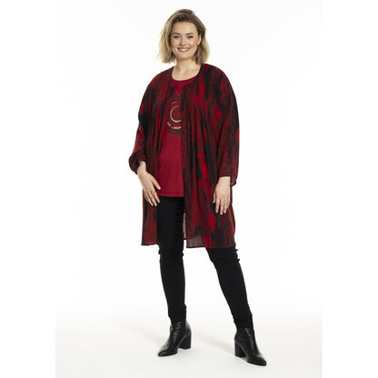 Gozzip Woman GJohanne Shirt Tunic Shirt Tunic Scarlet print