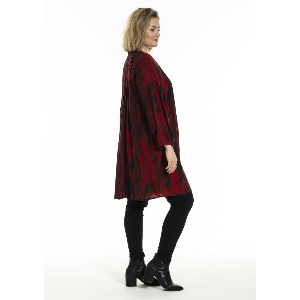 Gozzip Woman GJohanne Shirt Tunic Shirt Tunic Scarlet print