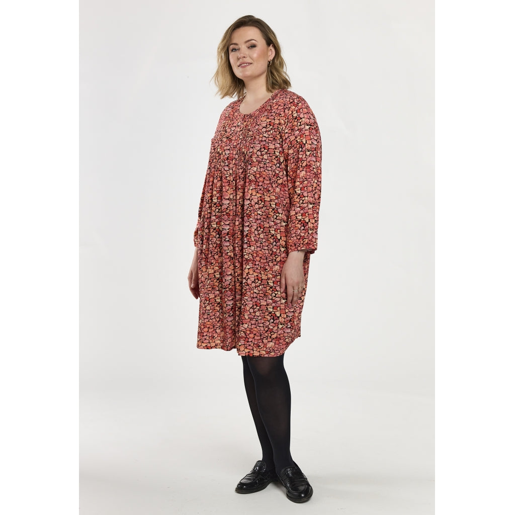 Gozzip Woman GJohanne Shirt Tunic Shirt Tunic Red mosaique