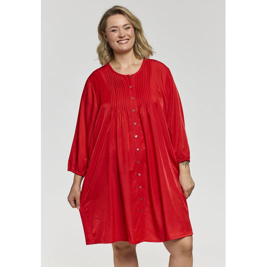 Gozzip Woman GJohanne Shirt Tunic Shirt Tunic Red