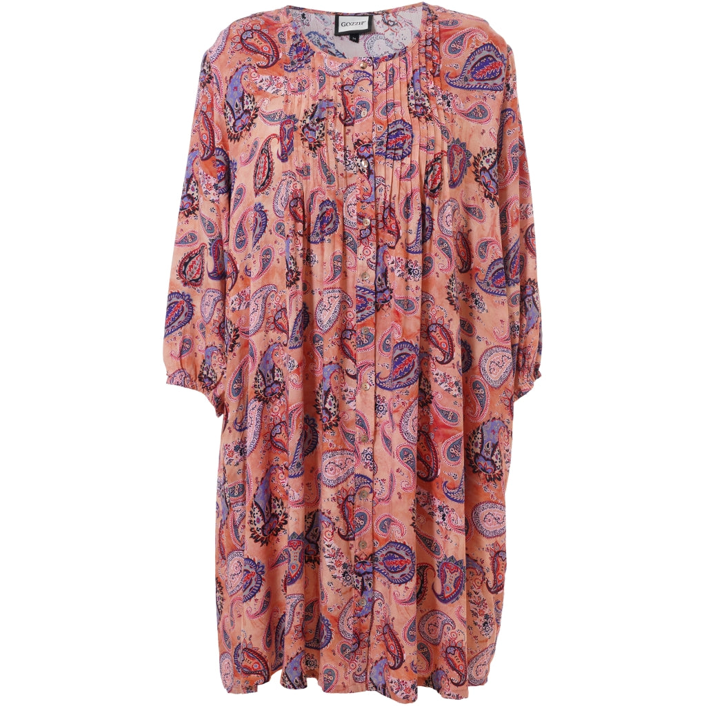 Gozzip Woman GJohanne Shirt Tunic Tunic Coral