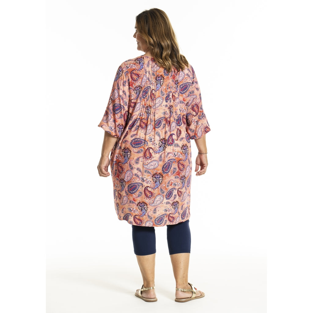 Gozzip Woman GJohanne Shirt Tunic Tunic Coral