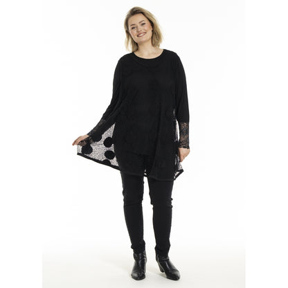 Gozzip Woman GJosefine mesh top Top Black