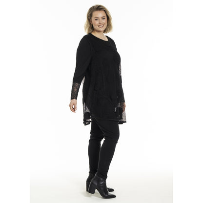 Gozzip Woman GJosefine mesh top Top Black