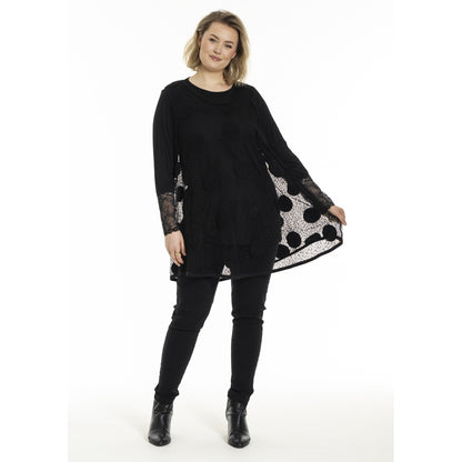 Gozzip Woman GJosefine mesh top Top Black