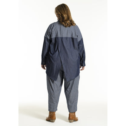 Gozzip Woman GJudit Oversized Shirt Oversize shirt Denim Blue