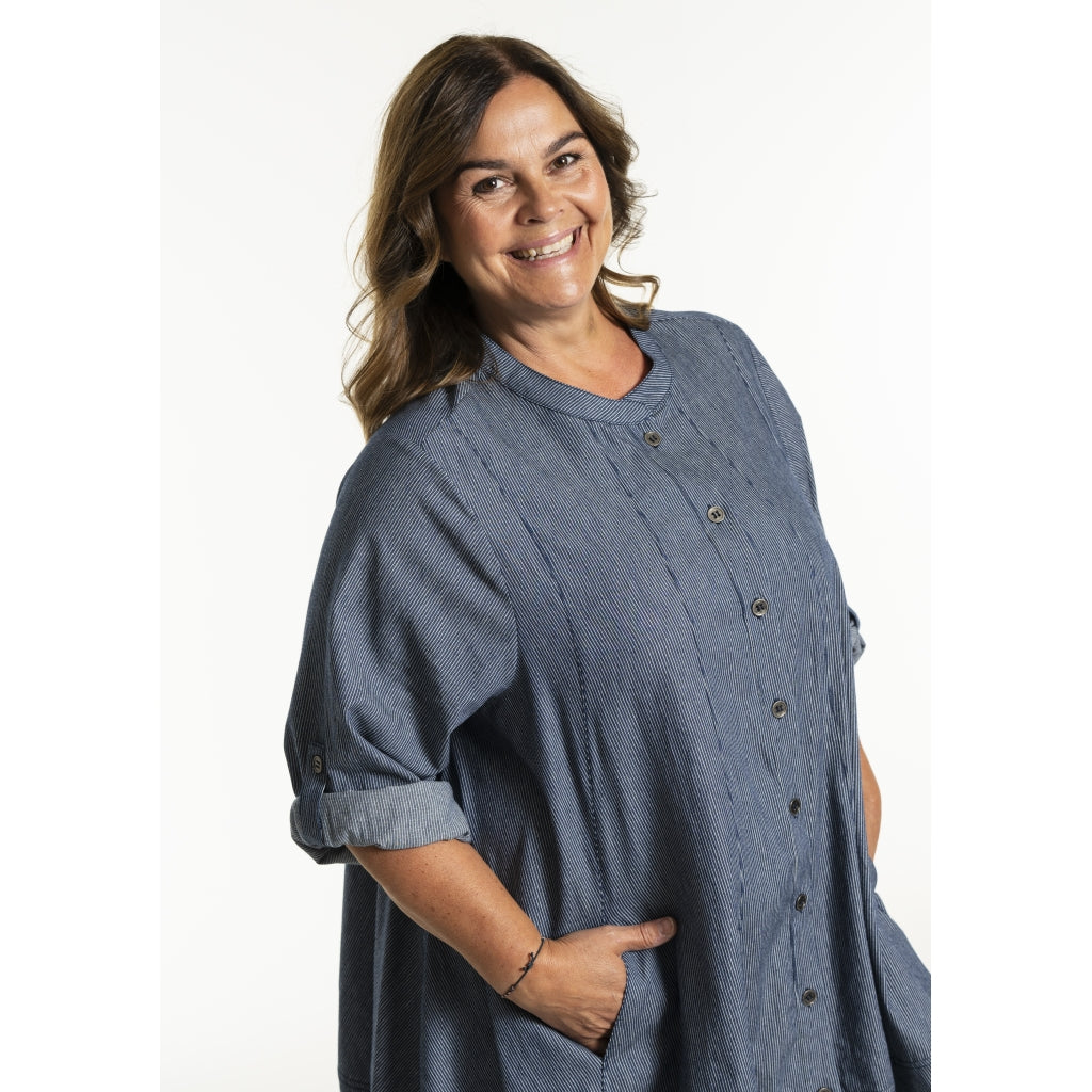 Gozzip Woman GJytta Tunic Tunic Denim Blue