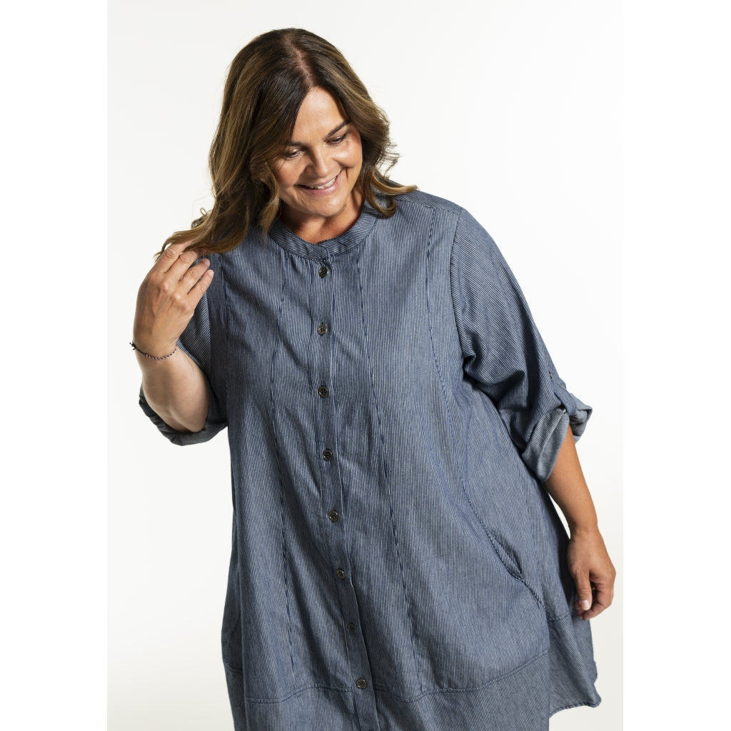 Gozzip Woman GJytta Tunic Tunic Denim Blue