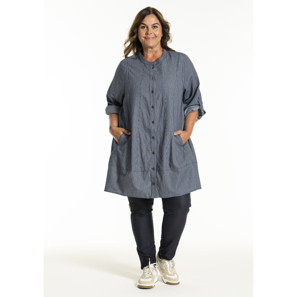 Gozzip Woman GJytta Tunic Tunic Denim Blue