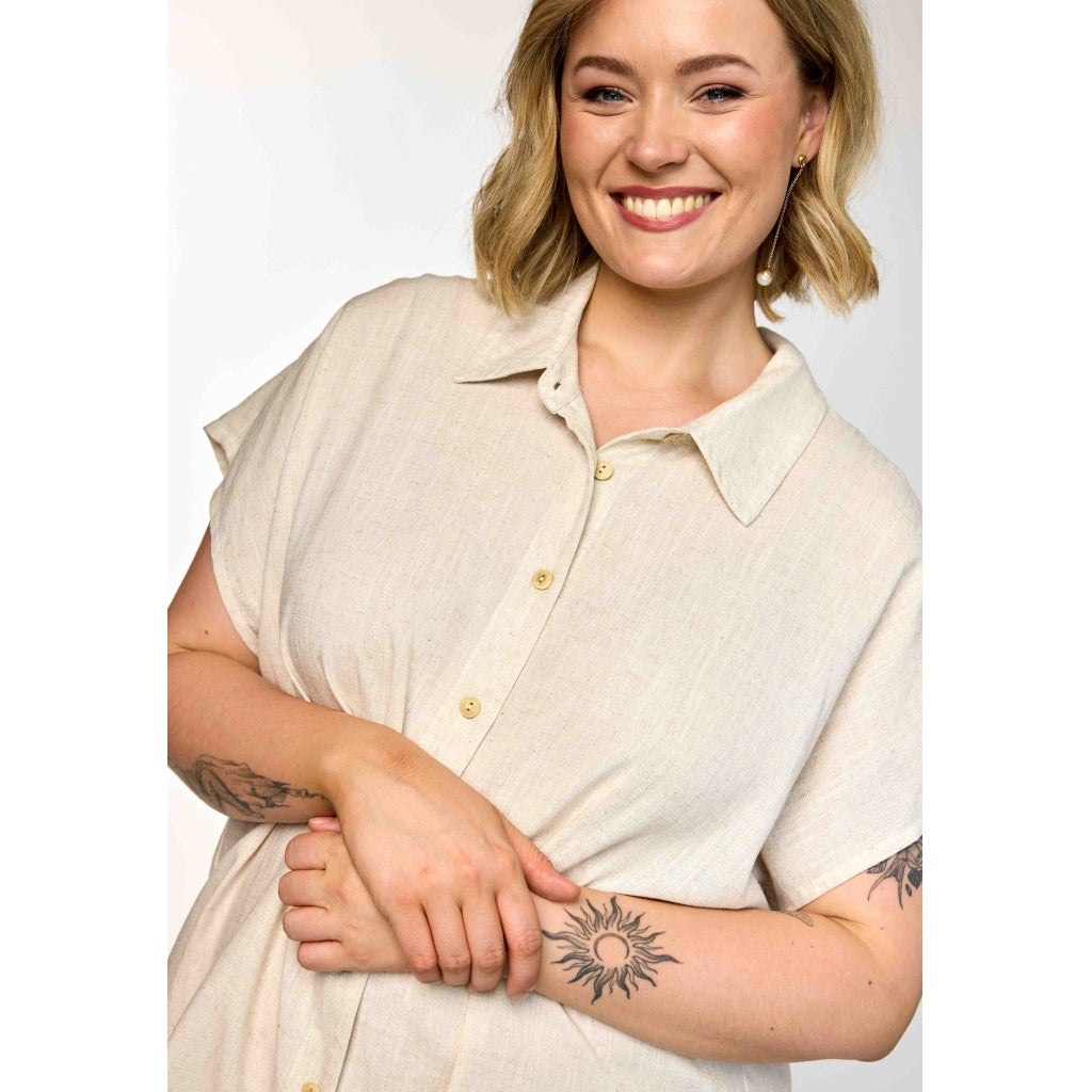 Gozzip Woman GKaisa Blouse Blouse Natural