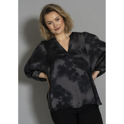 Gozzip Woman GKamille Blouse Blouse Grey/Black