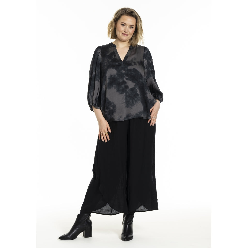 Gozzip Woman GKamille Blouse Blouse Grey/Black