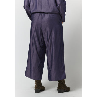 Gozzip Woman GKarina Loose 3/4 pants Loose Pant Purple
