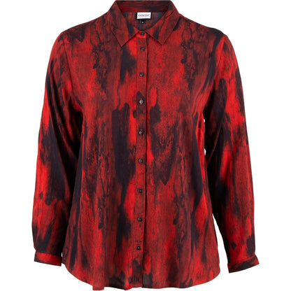 Gozzip Woman GKarina Shirt Shirt Scarlet print