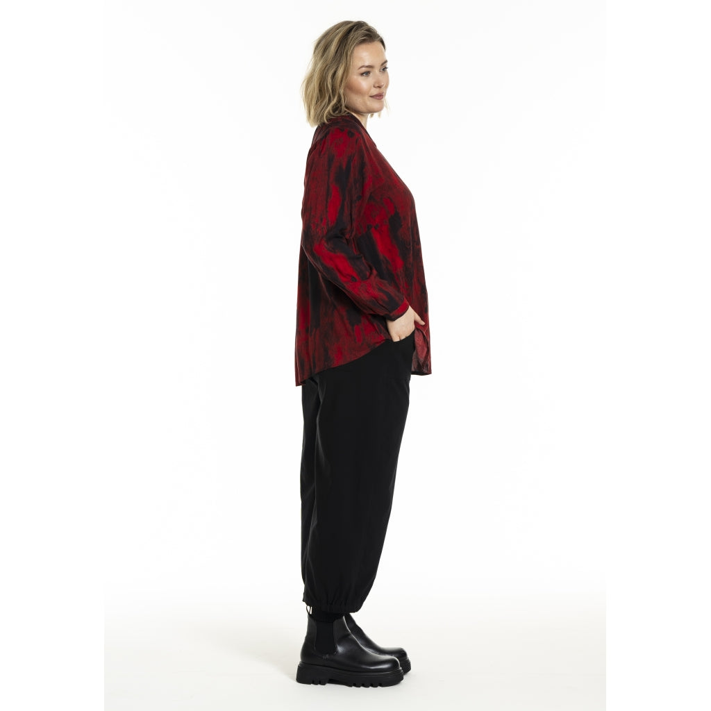 Gozzip Woman GKarina Shirt Shirt Scarlet print