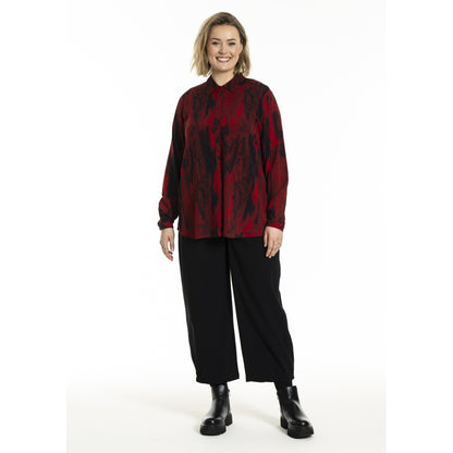 Gozzip Woman GKarina Shirt Shirt Scarlet print