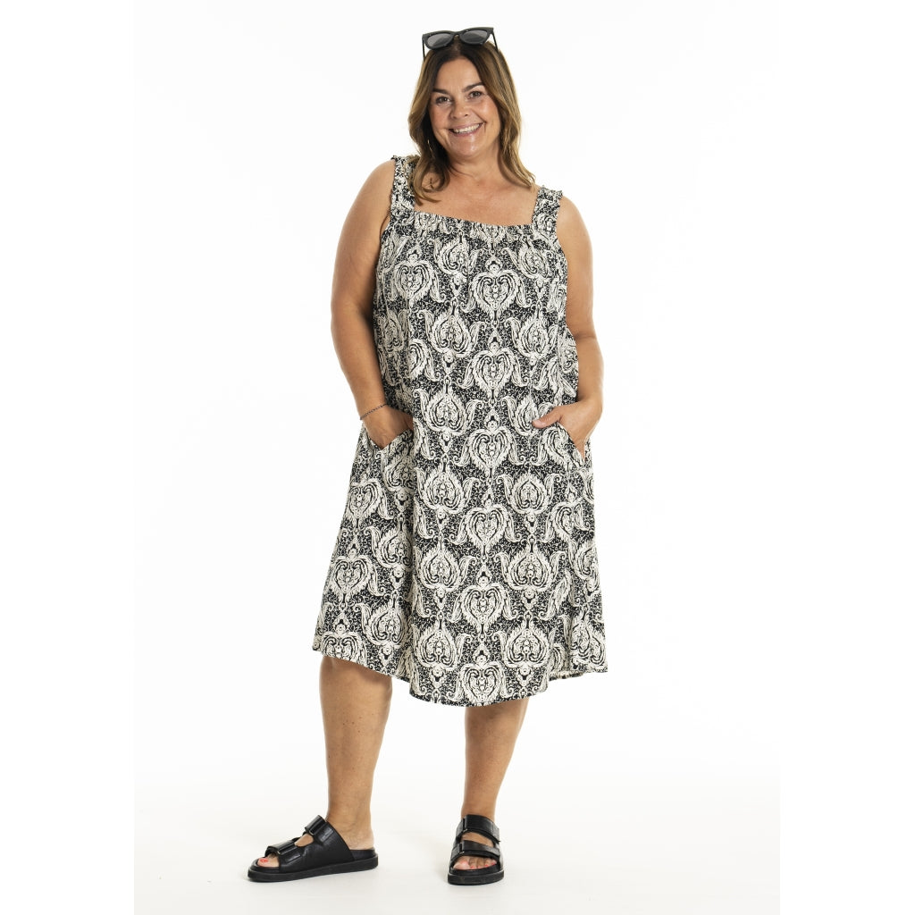 Gozzip Woman GKarlina Dress Dress Black/White
