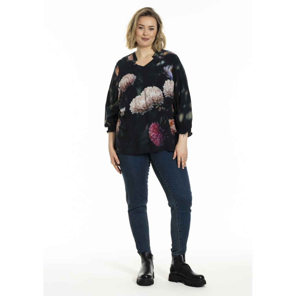 Gozzip Woman GKetty Blouse Blouse Peony print
