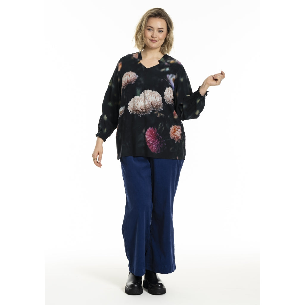 Gozzip Woman GKetty Blouse Blouse Peony print