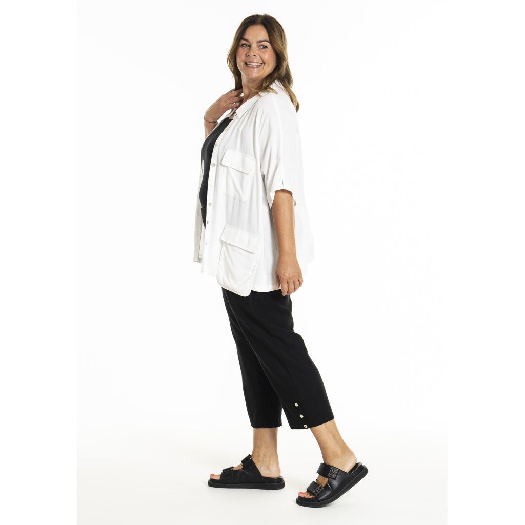 Gozzip Woman GKianna Capri pants Pants Black