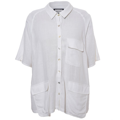 Gozzip Woman GKiara Shirt jacket Shirt Jacket White
