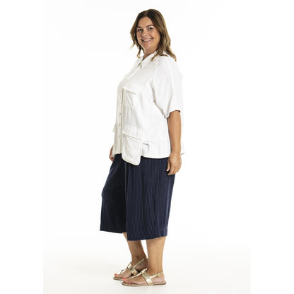 Gozzip Woman GKiara Shirt jacket Shirt Jacket White